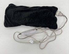 Sharper Image Calming Heat Copper Charcoal Massaging Weighted Heating Pad