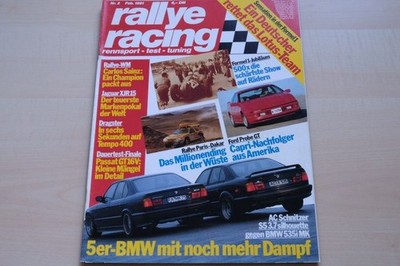 2) Rallye Racing 02/1991 - BMW 535i E34 S5 silhouett - BMW 535i E34 MK-Motorspor