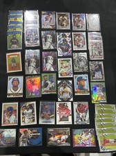 Ronald Acuna Jr 54 Baseball Card Lot Topps Panani Chrome Color Base Braves
