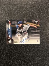 TONY GONSOLIN 2020 Topps Chrome ROOKIE RC AUTO CARD# RA-TG LOS ANGELES DODGERS