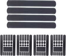 2/3/4 Pack Bike Frame Chain Protective Guard Pad and 2/3/4 Pieces Bicycle Chains