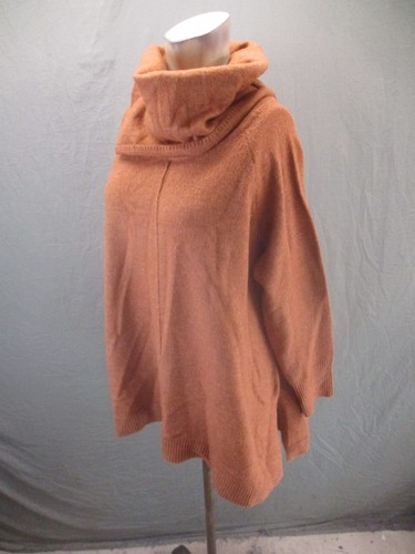 MAX STUDIO Size 1X Womens Alpaca Blend Cowl Neck Loose Winter Soft Sweater 005 - Picture 3 of 11