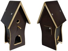 Vogelvilla Vogelfutterhaus Nistkasten Futterhaus beschichtete Siebdruckplatte