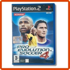 Pro evolution soccer 4 PES per Playstation 2 pal ita Sony Ps2 videogioco