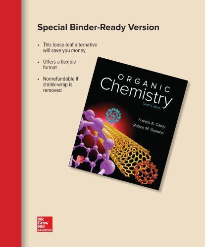Loose Leaf for Organic Chemistry by Robert M. Giuliano and Francis A ...