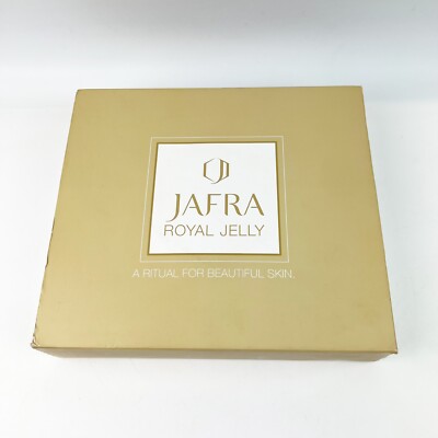 NEW Jafra Royal Jelly 5 Piece Set Serum Balm Cleansing Milk