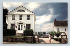 Essex Connecticut Ct Stevens Library River Foundation Postcard Unp Vtg Unused