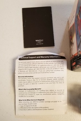 Vivitar DVR 781HD Action Camcorder: Silver UNTESTED - Bild 2 von 5