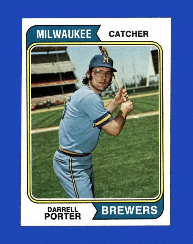 Darrell Porter trading card