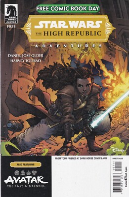 STAR WARS THE HIGH REPUBLIC ADVENTURES Avatar The Last Airbender FCBD 2023