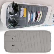 Car CD Case Holder, Vehicle Sun Visor Organizer for Cars with 9 DVD Storage Sle