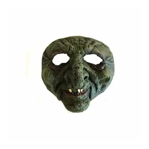 Ghoulish Productions Adult's Witch 1/2 Mask Costume Accessory - Picture 1 of 1
