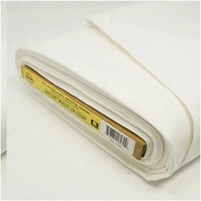 Bleached White Cotton Fabric - 100% Cotton Ava-Lon, 90''Lx90"W