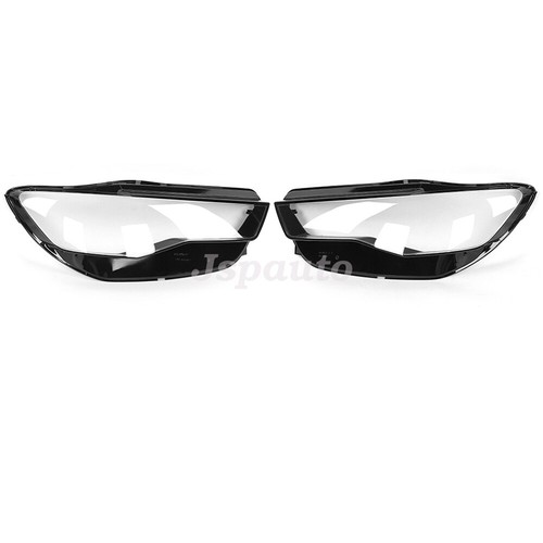 Par de cubiertas de lámpara transparentes para lente de faro izquierdo + derecho para Audi A6 C7 2016 2017 2018 - Imagen 4 de 12
