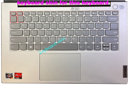 US Keyboard Skin Cover For lenovo Flex 5-14ALC05 5-14ARE05 5-14IIL05 5-14ITL05 - Picture 4 of 6