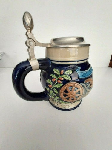 Firefighter Beer Stein Domex Made in Germany No damage - Picture 3 of 6