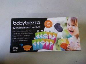 baby brezza reusable food pouches