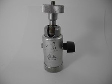 LEICA TRIPOD HEAD 1/4 OR 3/8ths CLEAN LARGE SIZE WORKS WELL NICE USER CONDITION