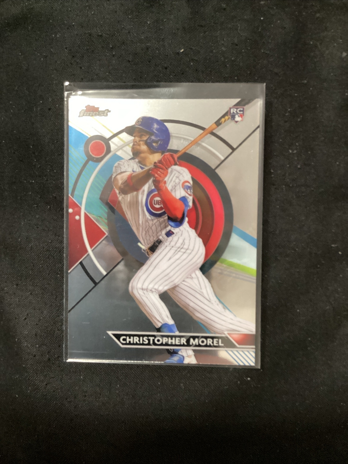 2023 Topps Finest #46 Christopher Morel Rookie Chicago Cubs.              JT48