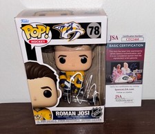 ROMAN JOSI SIGNED AUTOGRAPHED NASHVILLE PREDATORS POP FUNKO #78 JSA
