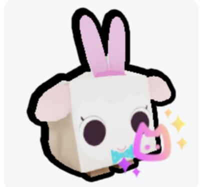 Pet Sim X Rare Easter Event Pet Rainbow Easter Lamb
