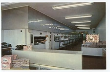 Old Fashion Fruit Cake Claxton Bakery Georgia Food Industry Postcard