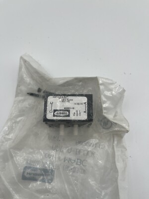 Hubbell Mabc ADD-A-BLOCK 1 NO/1 NC Part # 80320115 ADD A Block Industrial