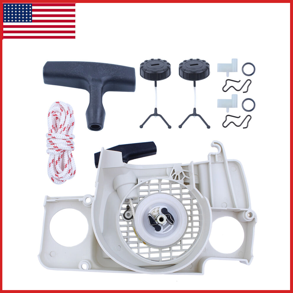 Starter Recoil Fuel Oil Caps Kit For STIHL MS180 MS170 MS180C 017 018 Chainsaw - Foto 4