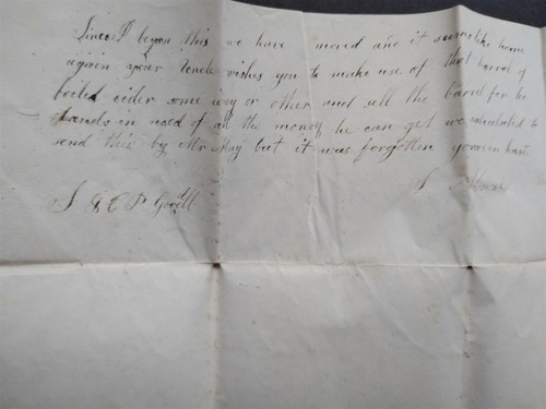New York: Lenox (#1) 1835 Missent & Forwarded Stampless Cover, Madison Co - Bild 6 von 6