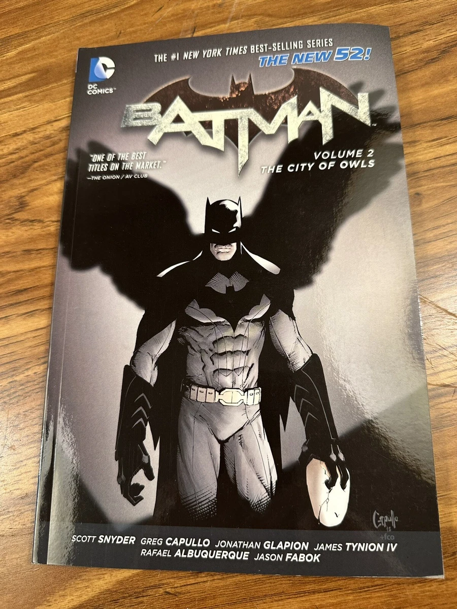 Batman Vol. 2: The City of Owls (The New 52) - Paperback By Snyder, Scott |  eBay