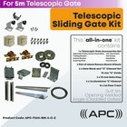 Telescopic Sliding Gate Hardware Complete Kit. All in One Telescopic 5m Gate Kit
