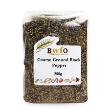 Coarse Ground Black Pepper 250g | BWFO | Free UK Mainland P&P