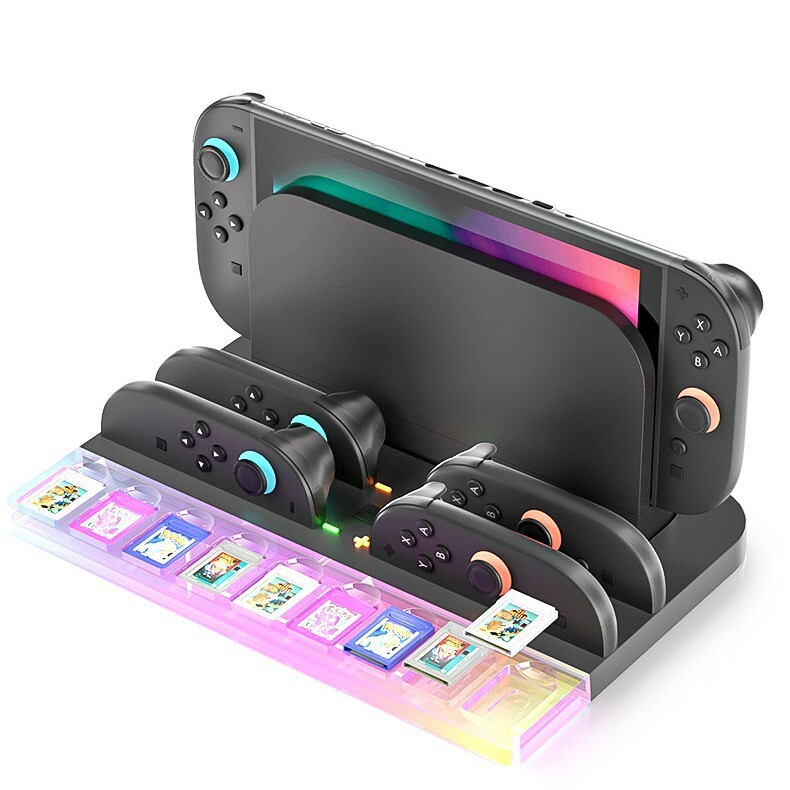 Charging Dock Switch Base Storage All-in-one Charging Dock Storage