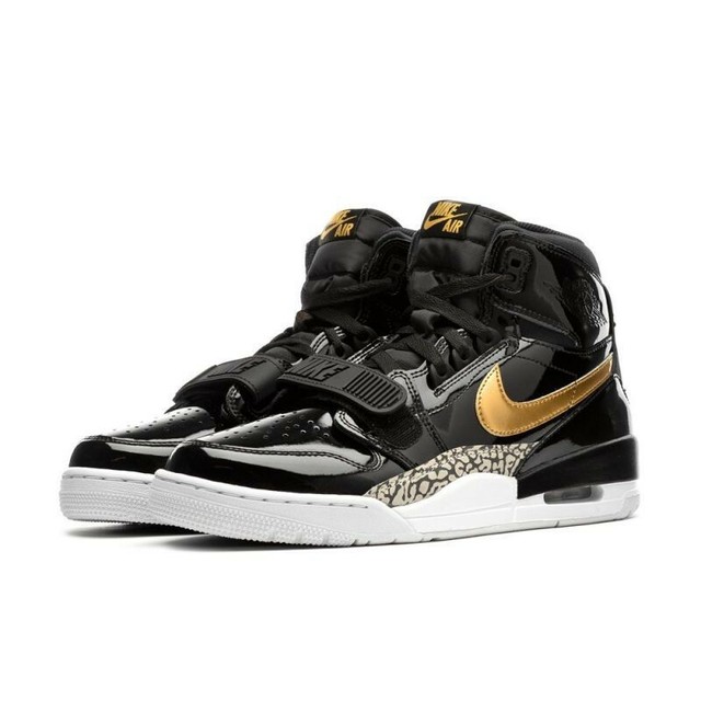 Size 13 - Jordan Legacy 312 Black Gold 