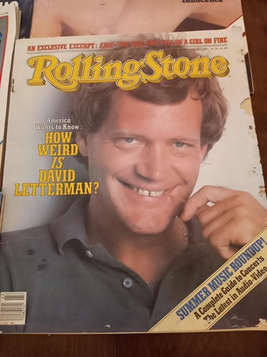 23 de colección 1982 revista Rolling Stone Belushi, Letterman, E.t. + Más - Imagen 14 de 24