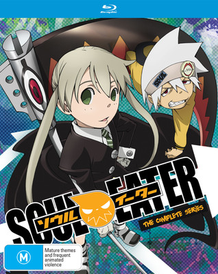 Soul Eater: The Complete Series Blu-ray (6 Disc Set) Region A & B