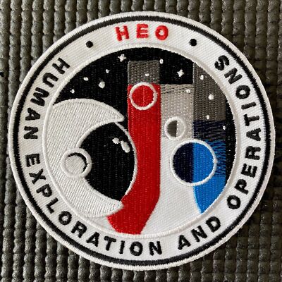 NASA HUMAN EXPLORATION and OPERATIONS - HEO- SPACE PATCH - 3.5''