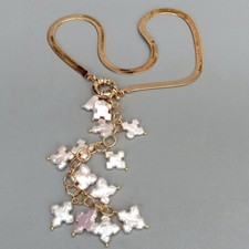 16'' Cultured White Pearl Chain choker Necklace