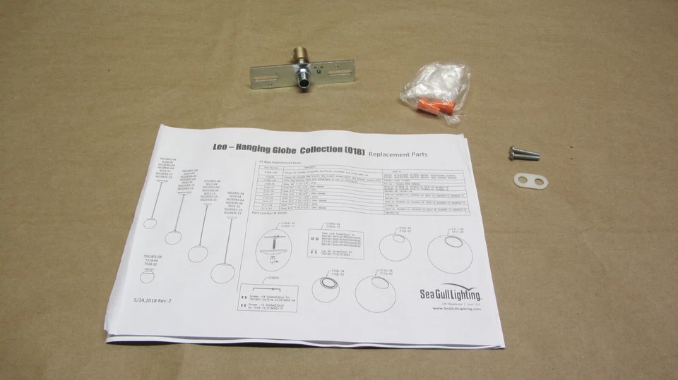 Generation Lighting 6020-848 Transitional One Light Pendant Globe, Satin Bronze - Image 3 of 4