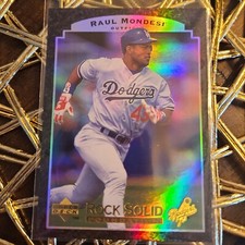 1996 Upper Deck Raul Mondesi Rock Solid Foundation #RS20