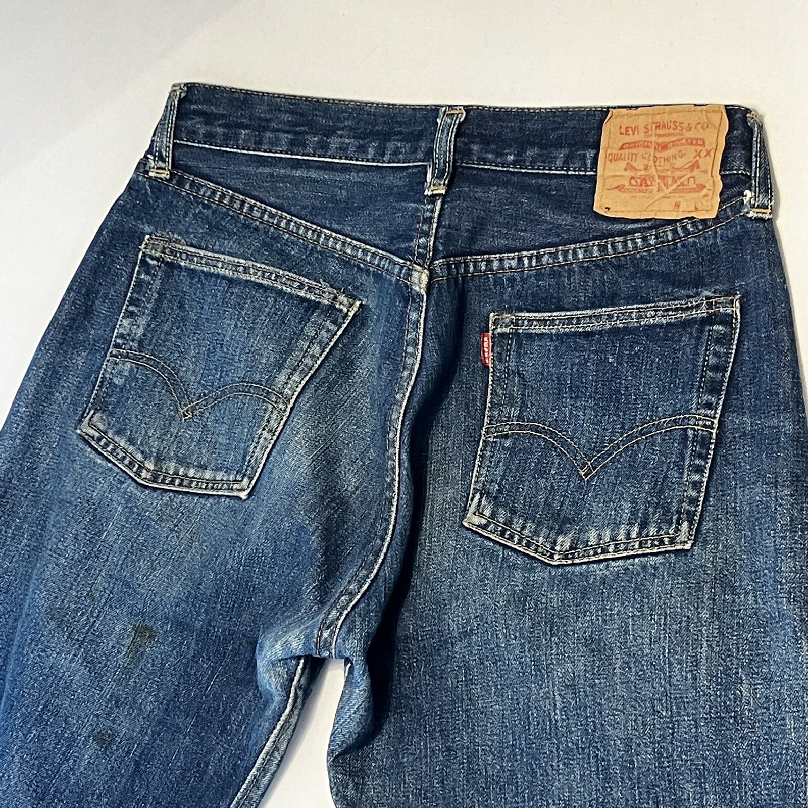 15900円激安購入オンライン 偽物 値段 希少BIG E LEVIS 940B xx 42 60s