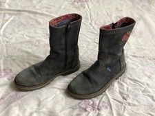 OILILY Mädchen Stiefel Ankle Boots Schuhe Leder Gr.31 girls boots leather TOP