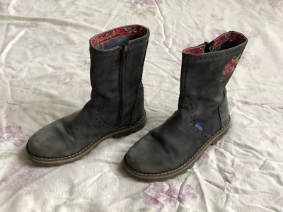 OILILY Mädchen Stiefel Ankle Boots Schuhe Leder Gr.31 girls boots leather TOP