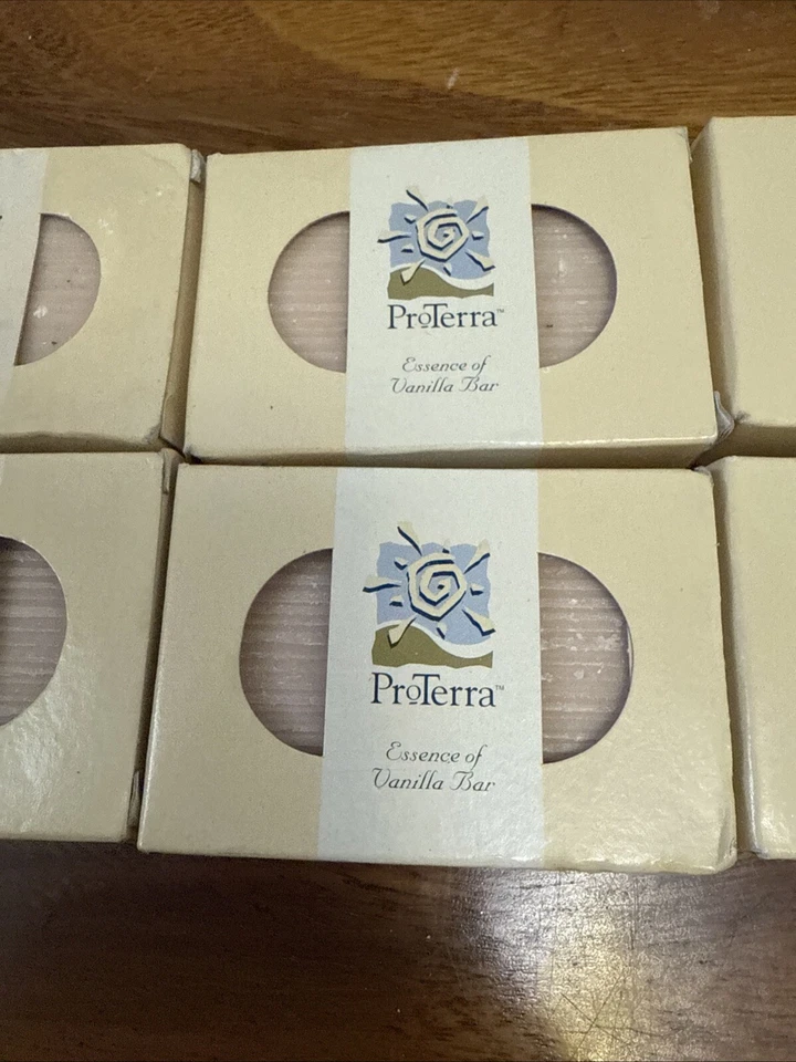 ProTerra Essence of Vanilla Exfoliating Cleansing Lot Of 6 Bar Soap 2 Oz RETIRED - Image 3 of 4