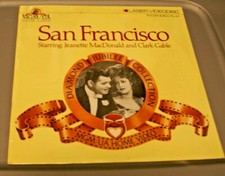 San Francisco - LASERDISC - Jeanette MacDonald - Clark Gable 1936 NEW 