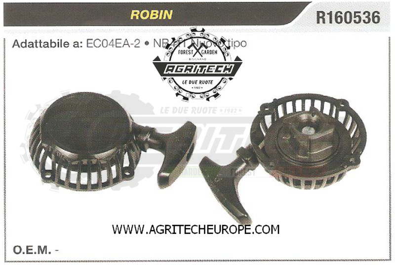 Soluzione Avviamento R160536 per Robin EC04EA-2 | Standard Industriale