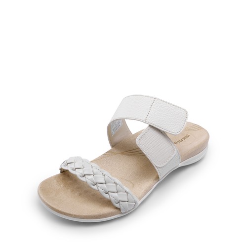 US Women Arch Support Slides Sandals Lightweight Adjustable Straps Flat Sandals - Picture 31 of 39