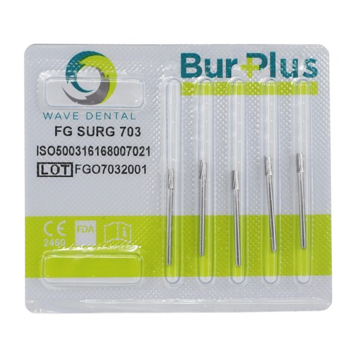 Wave Dental Surgical Length Carbide Burs 557 557L 702 FG SURG Long High Speed - Picture 60 of 75