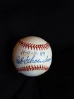 Red Schoendienst 1989 Hall Of Fame Signed National League Baseball