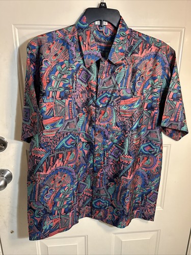 THAI SILK 100% BLOUSE FOR WOMEN SIZE XL - Picture 7 of 7